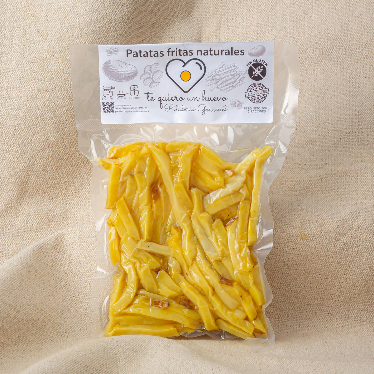 Patatas fritas en bastón Te Quiero un Huevo 300g
