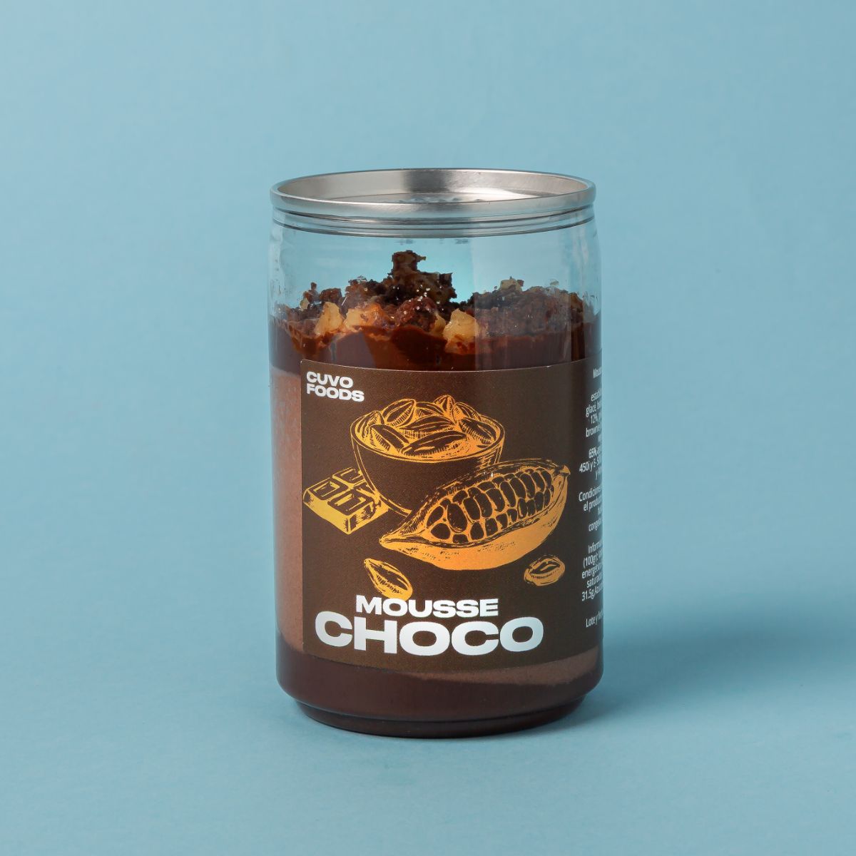 Mousse de chocolate Cuvo 120g
