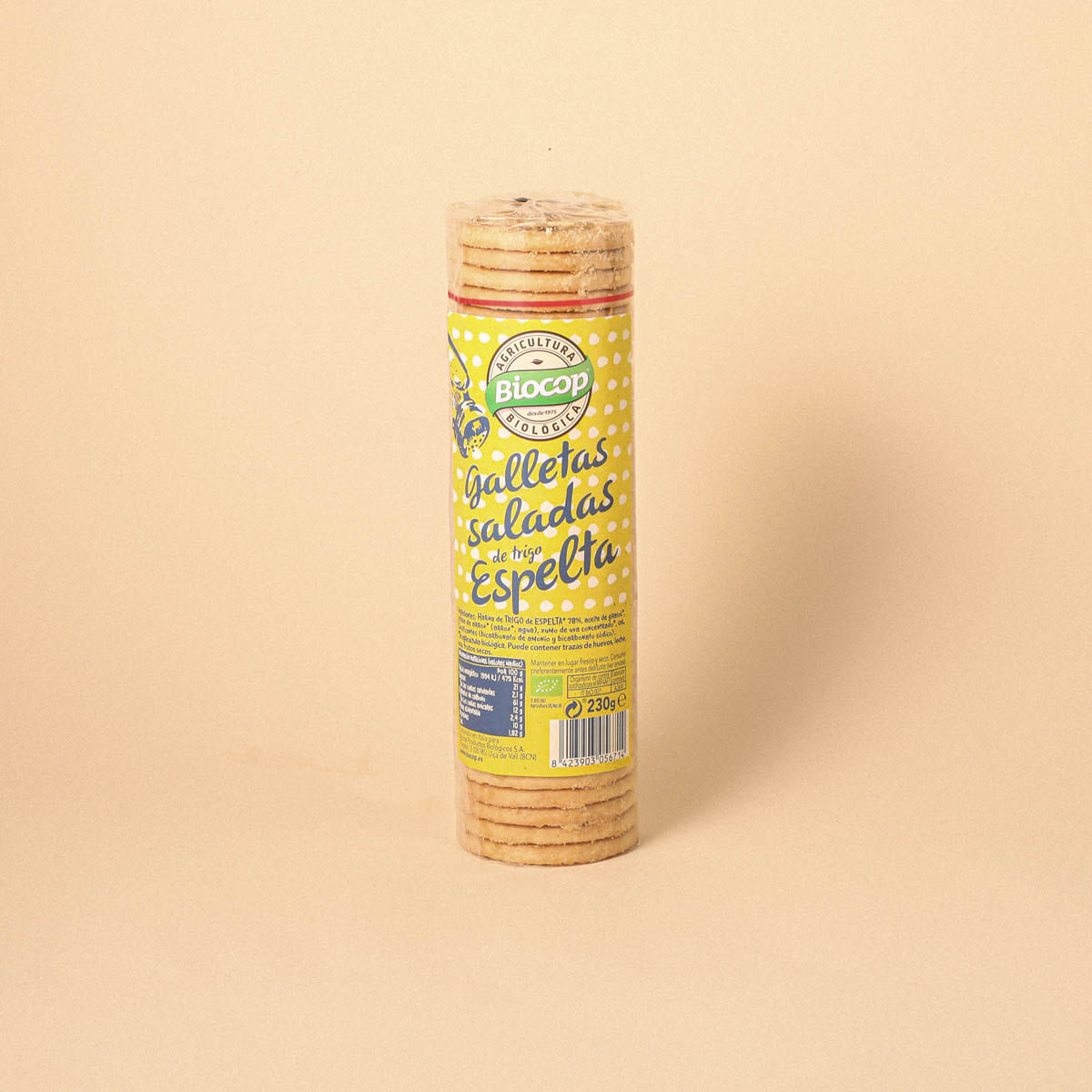 Galeta salada espelta BIOCOP 250g