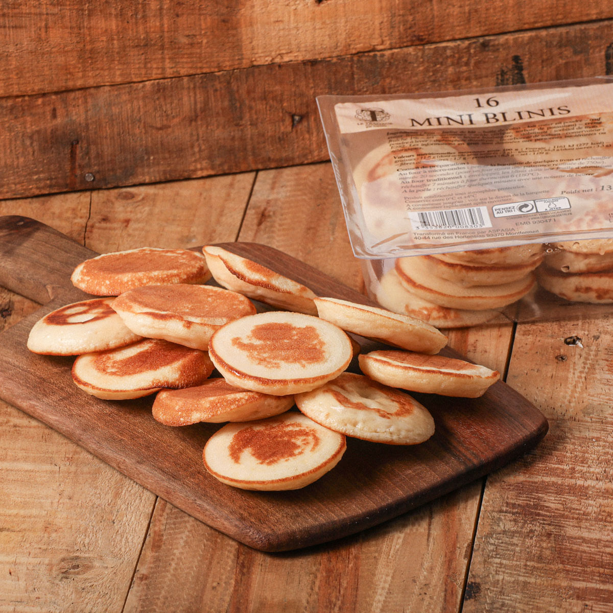 Mini blinis LE TRAITEUR GOURMET 135g