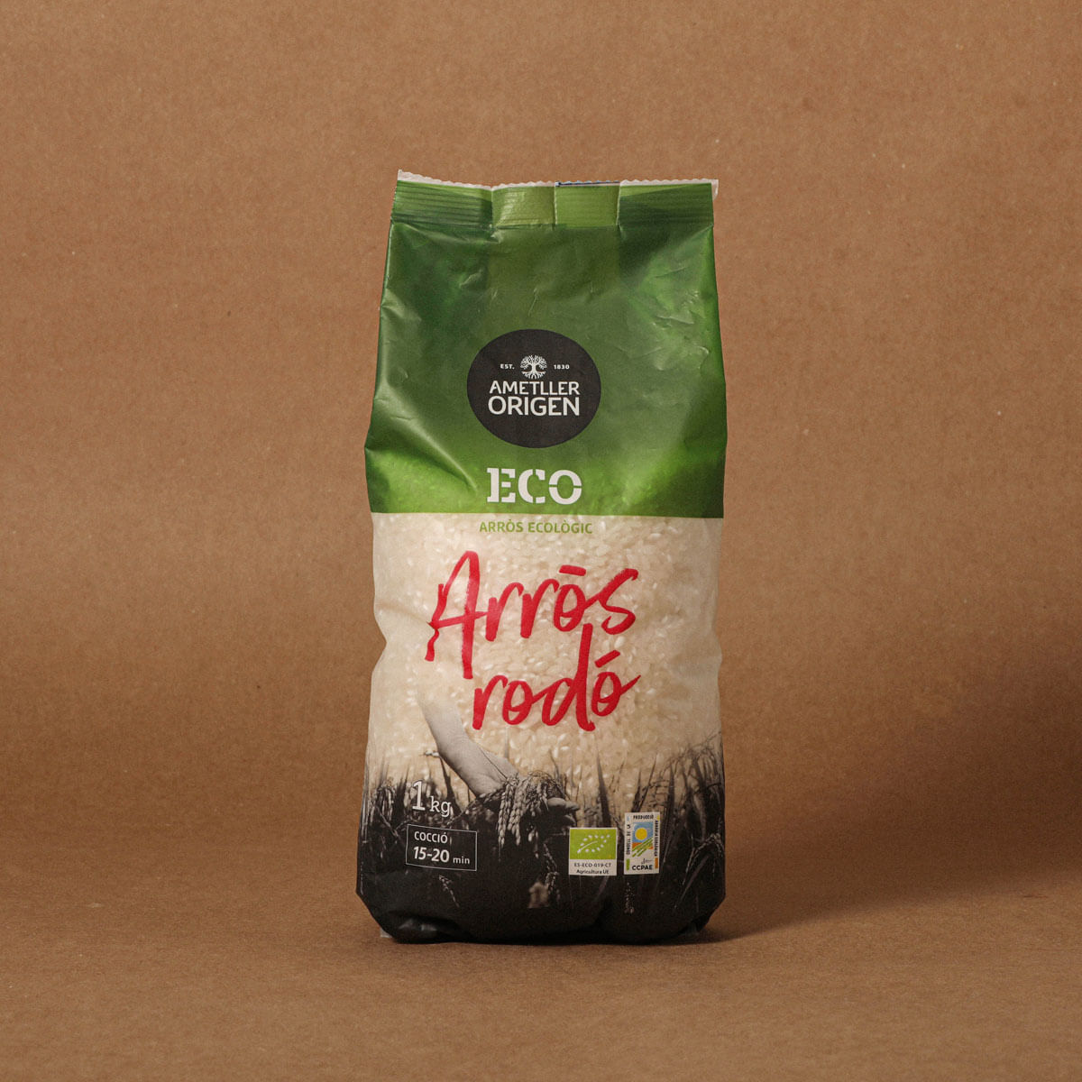 Arroz redondo ecológico 1Kg