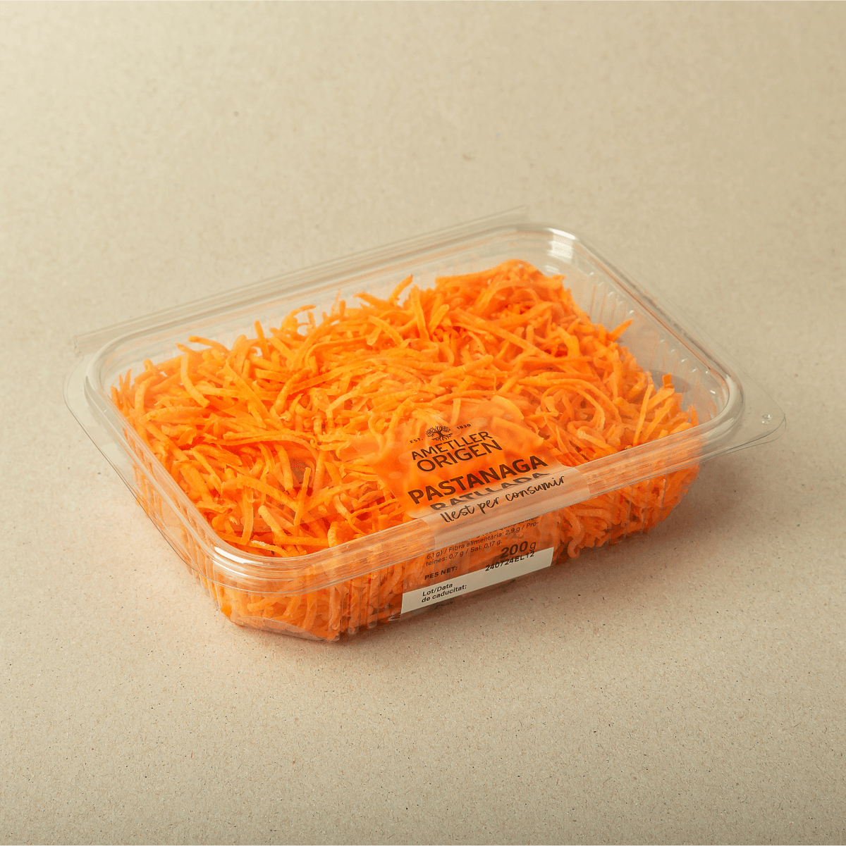 Zanahoria rallada Ametller Origen 200g