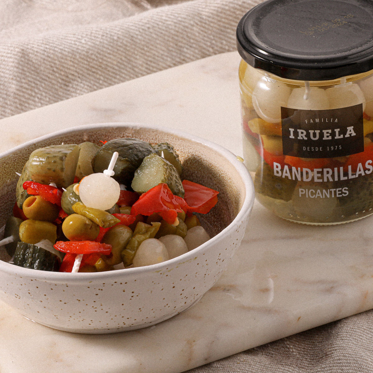 Banderilles picants vidre Ametller Origen 160g