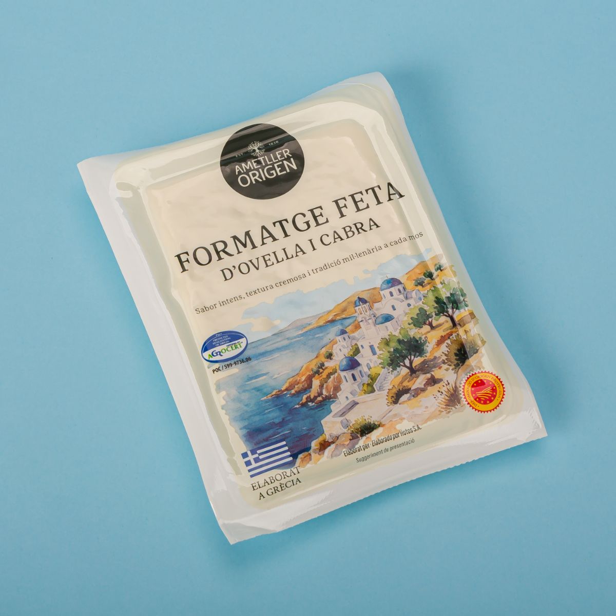Queso feta de oveja y cabra DOP Ametller Origen 150g