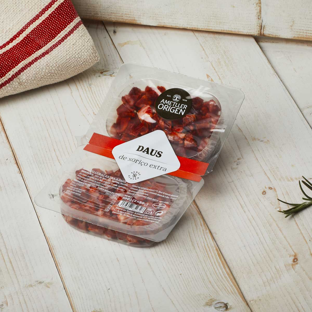 Dauets de xoriç extra Ametller Origen 50g - 2u.