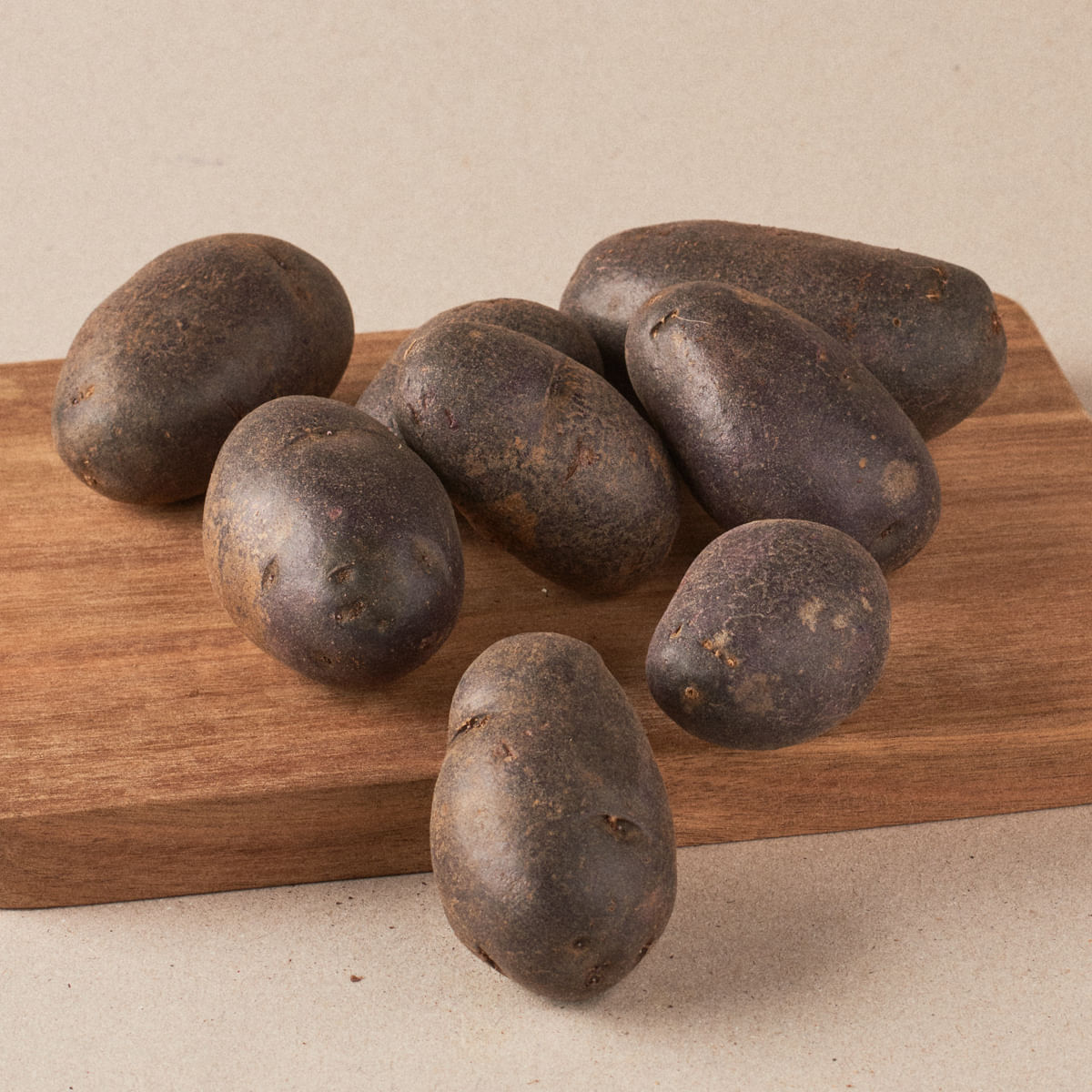 Patata violeta granel