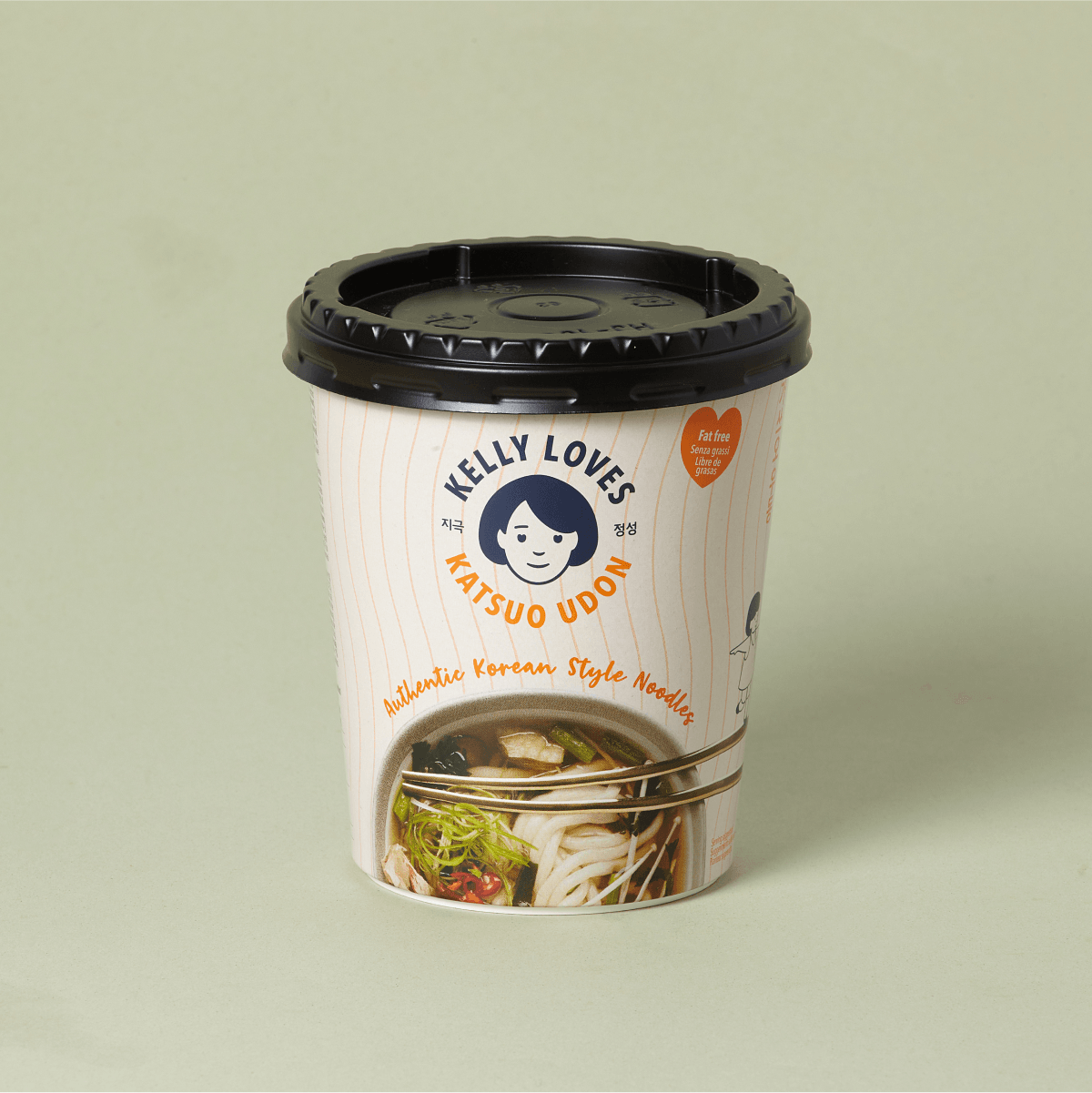 Noodles Katsuo Udon Kelly Loves 168g