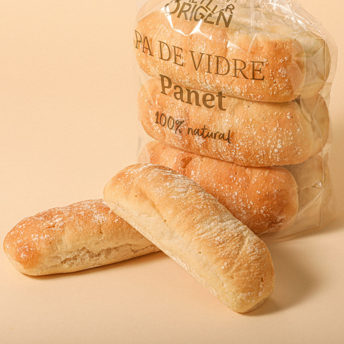 Panet de vidre Ametller Origen 240g - 6u.