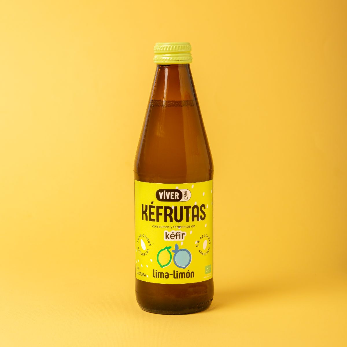 Kéfrutas sabor llima-llimona Víver 330ml
