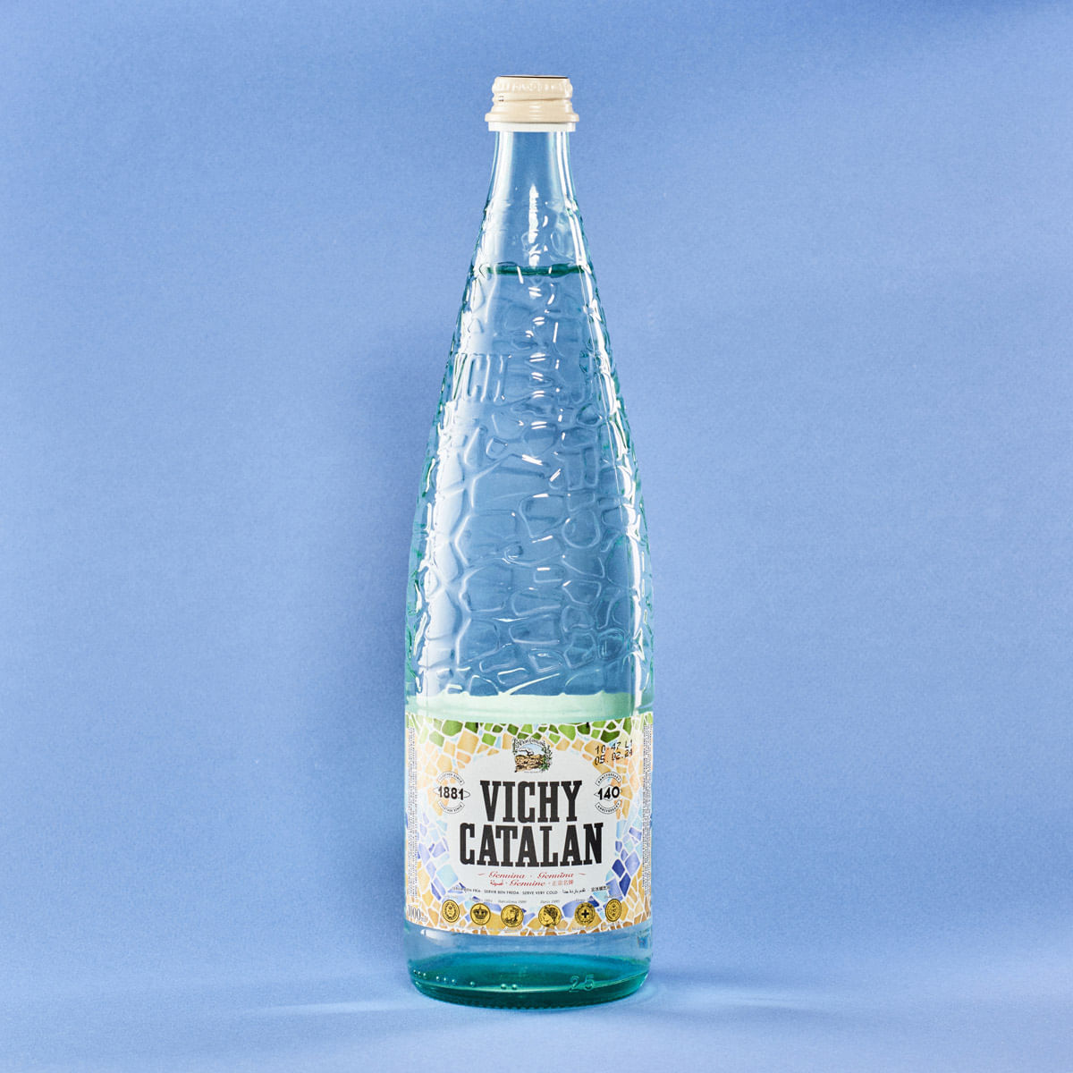 Aigua amb gas Vichy Catalan 1,2l.