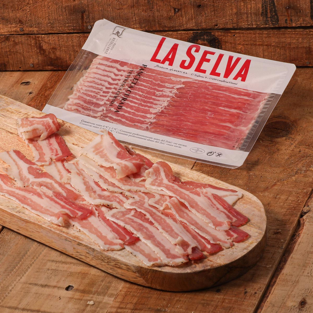 Panxeta curada La Selva 125g