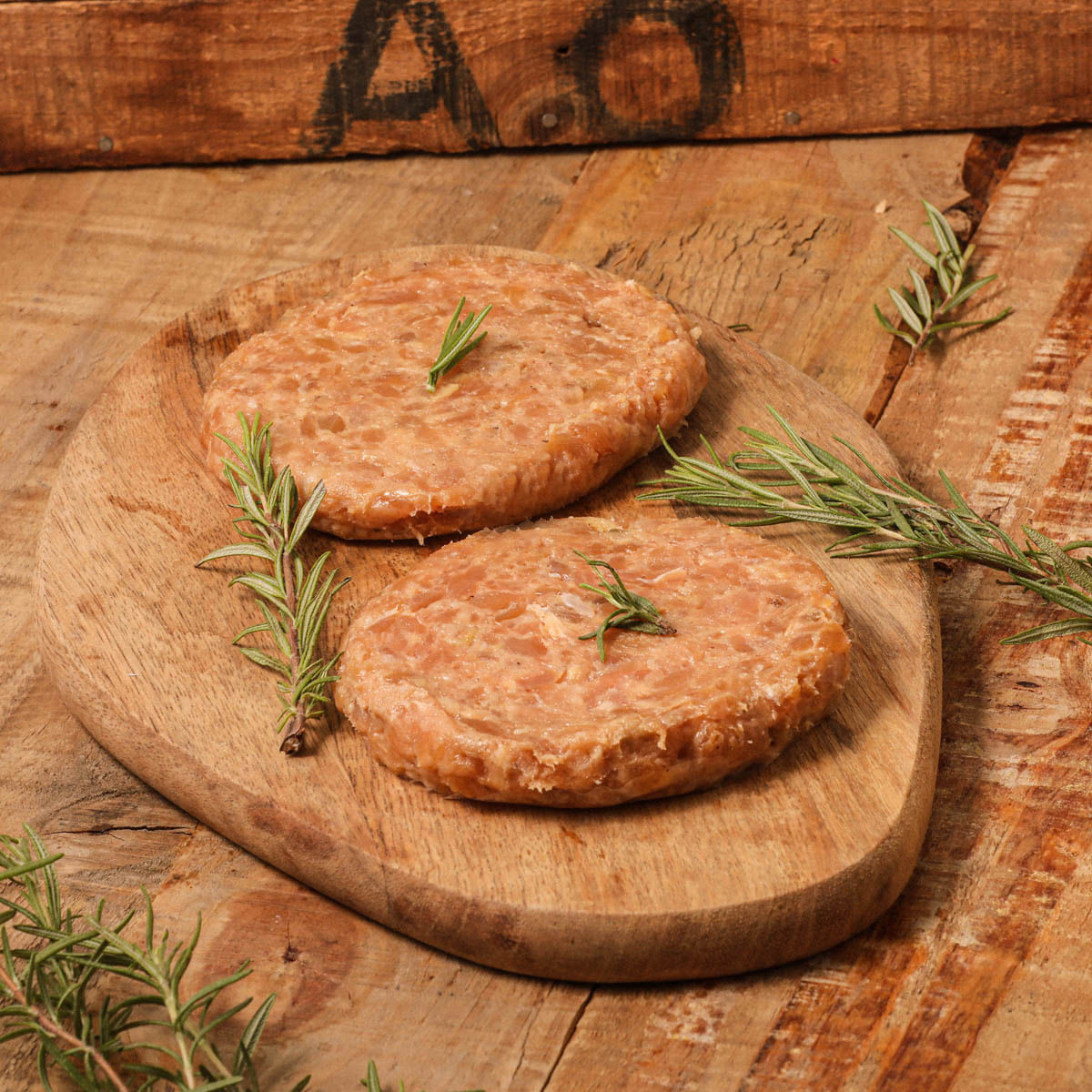 Burger de pollastre amb ceba Ametller Origen - 2u.