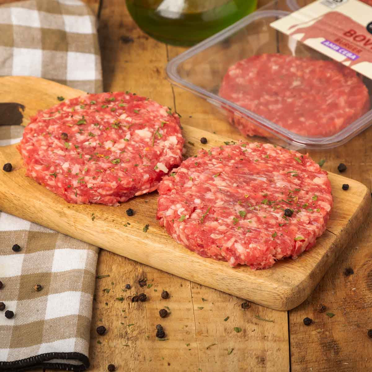 Burger de boví amb ceba Ametller Origen 120g - 2u.