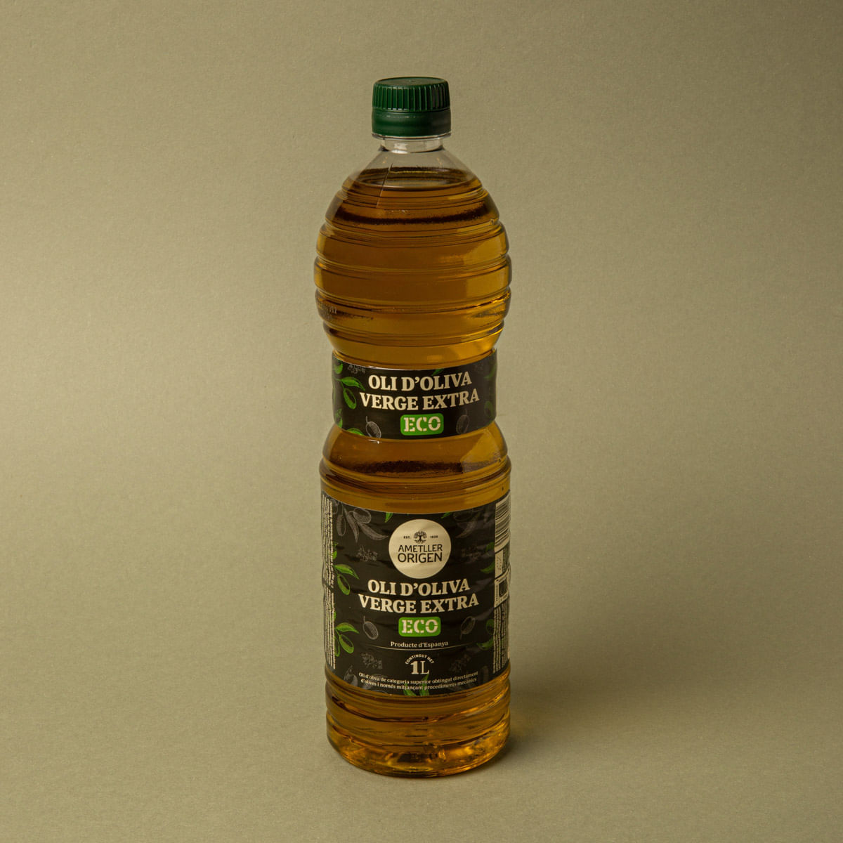Aceite de oliva virgen extra ecológico Ametller Origen 1l.