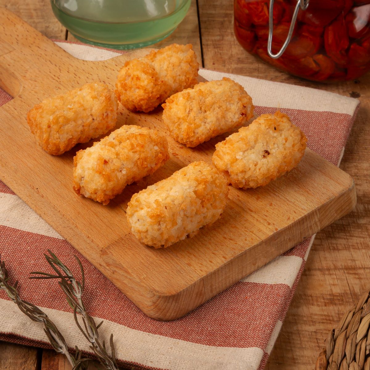 Croqueta fregida de pernil ibèric Ametller Origen by Arnall - 6u.