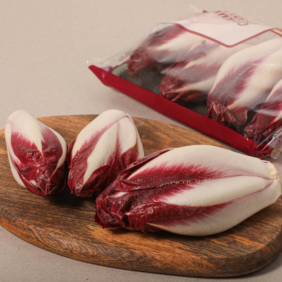 Endívia vermella - safata 300g