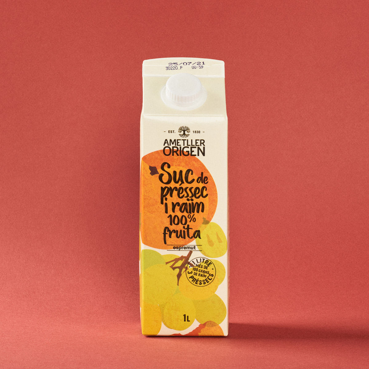 Suc préssec i raïm 100% espremut AMETLLER ORIGEN 1L