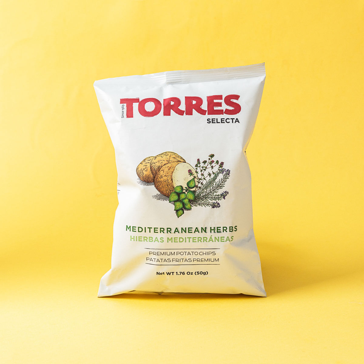 Patates Premium herbes Mediterrànies P. Torres 50g