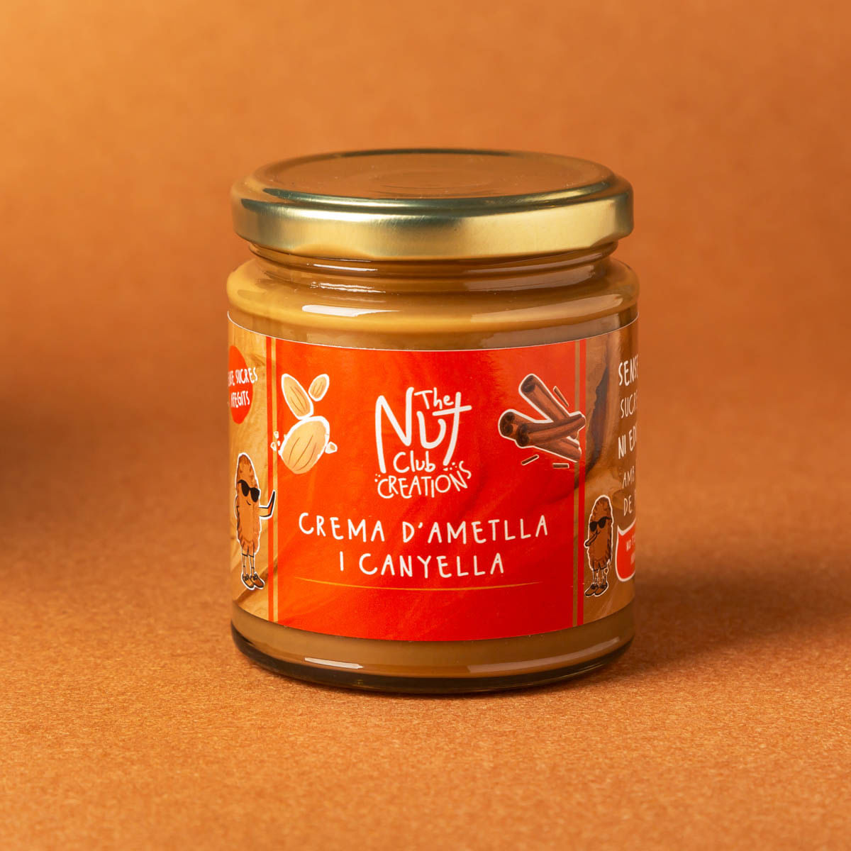 Crema d'ametlla i canyella The Nut Club 200 g
