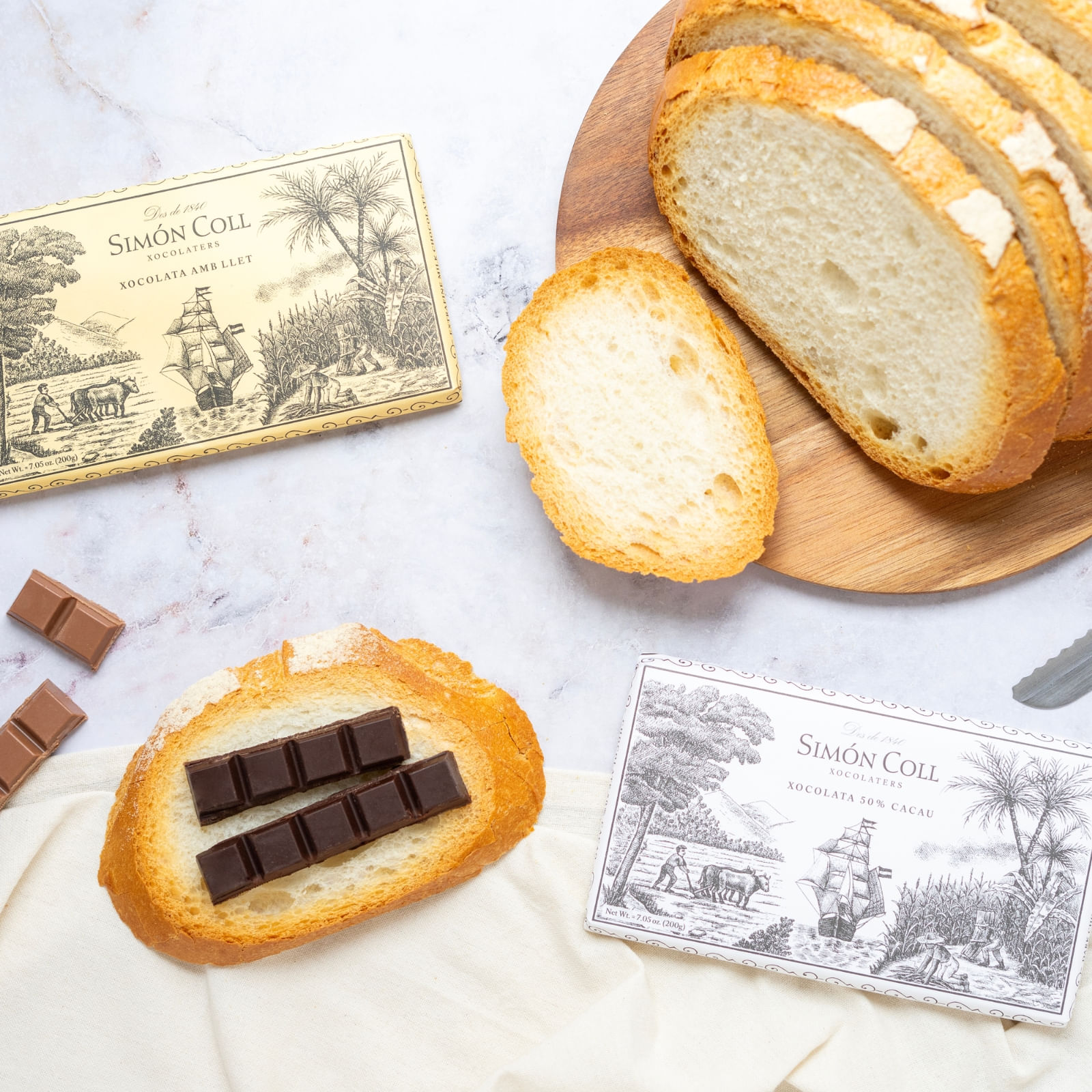 Xocolata 50% cacao Simon Coll 200g