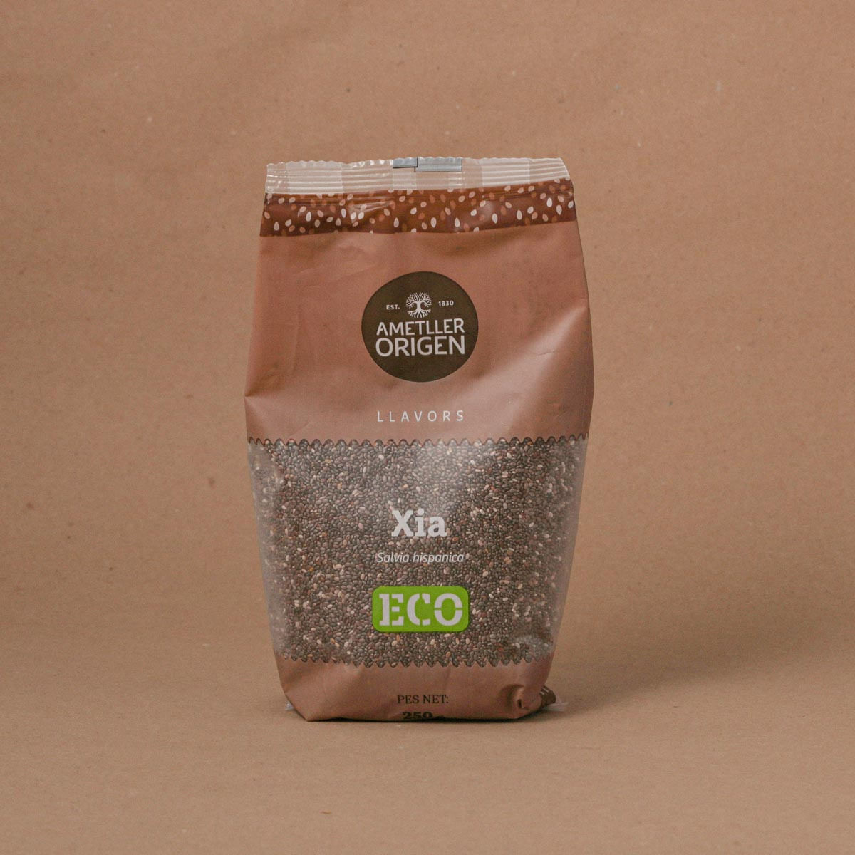 Llavors de xia ecològiques Ametller Origen 250g