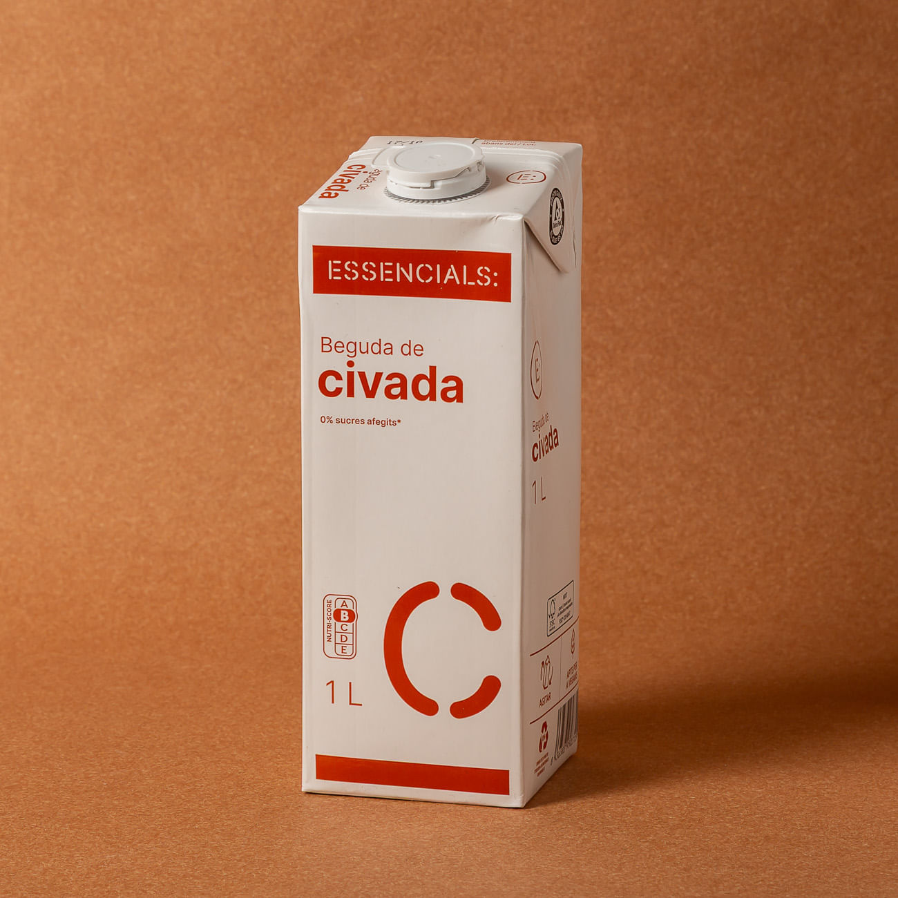 Beguda de civada natural Essencials 1l