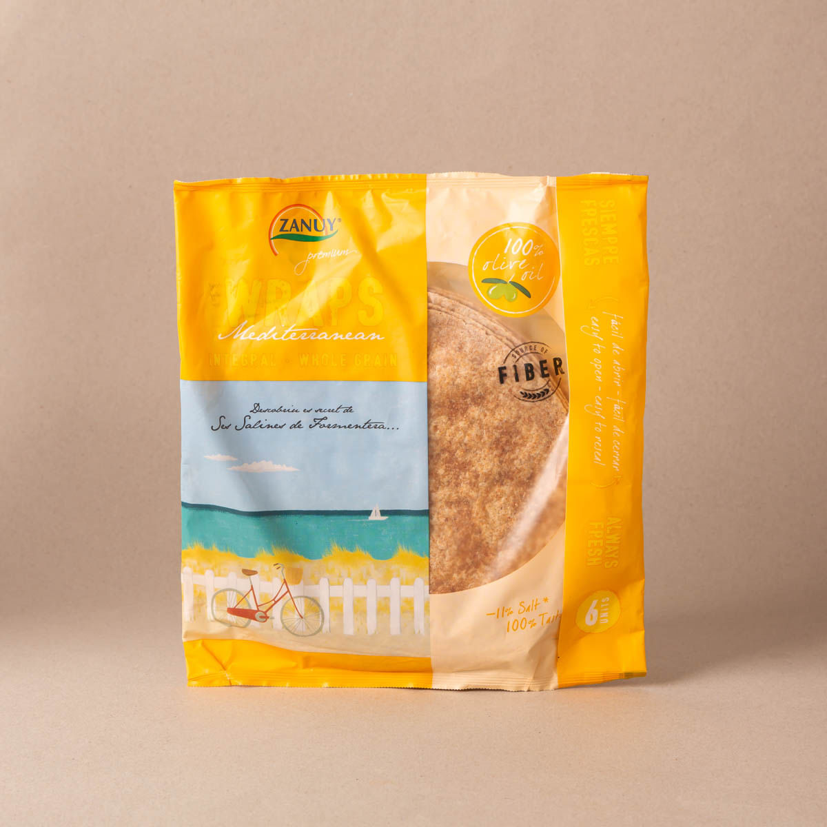 Wraps integrals mediterranean ZANUY 240g