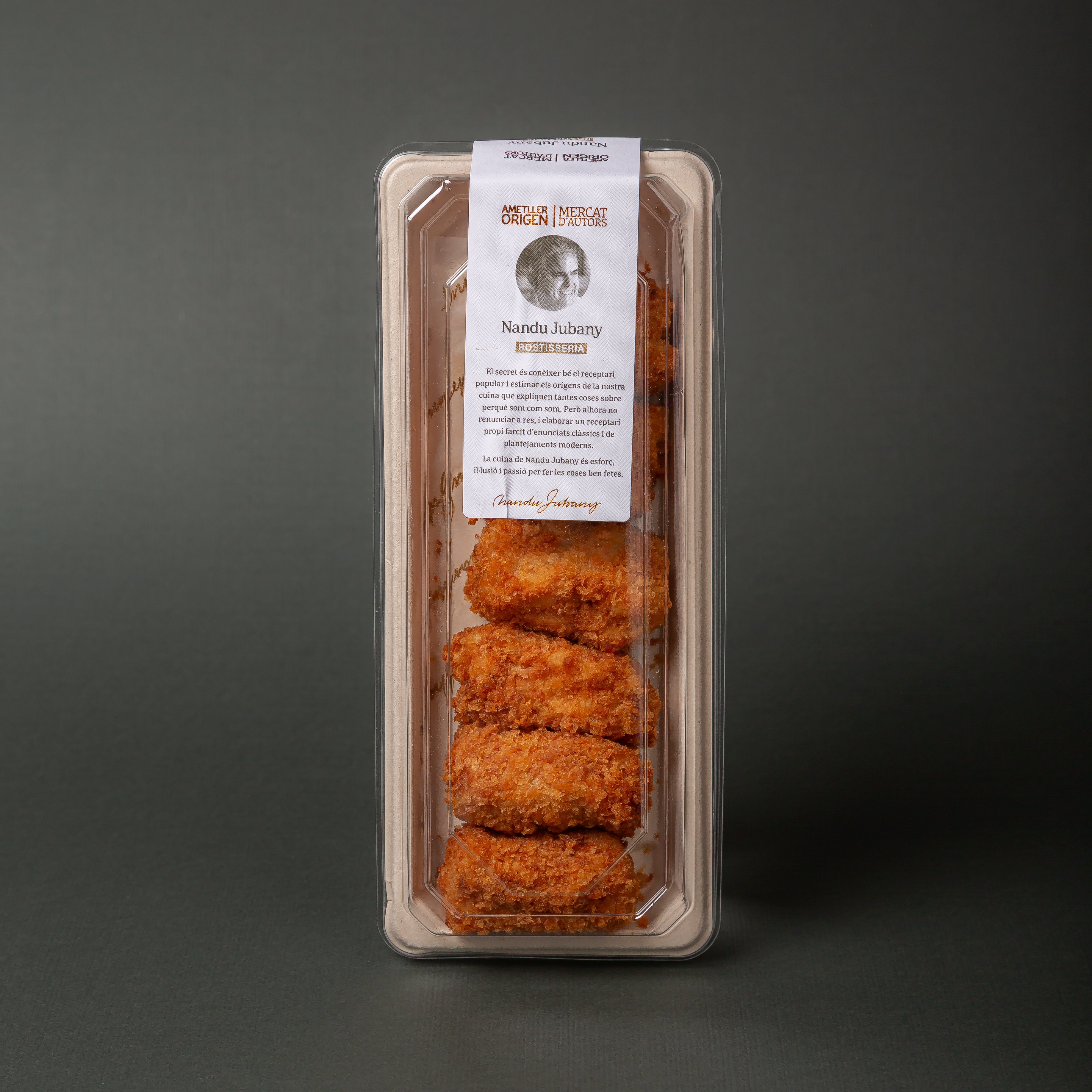 Croquetas de pollo fritas Nandu Jubany 200g
