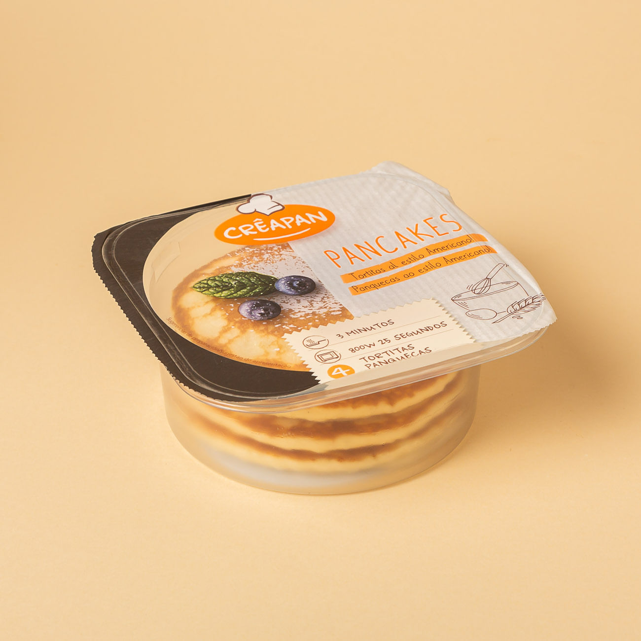 Tortitas americanas Creapan 160g