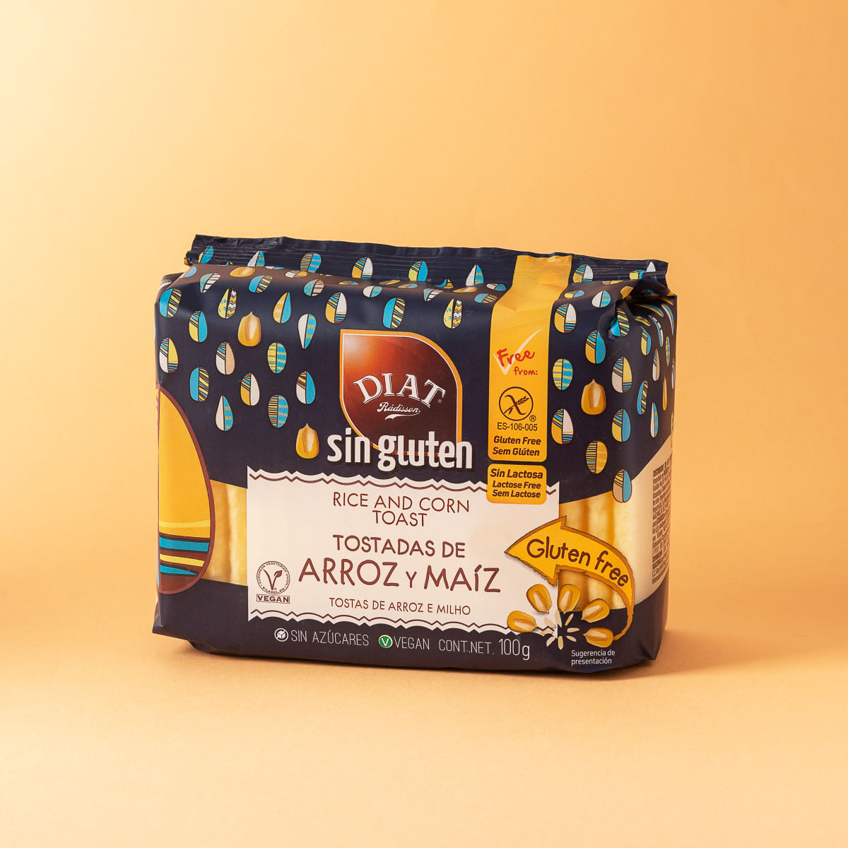 Torrades arròs blat Diet Radisson 100g