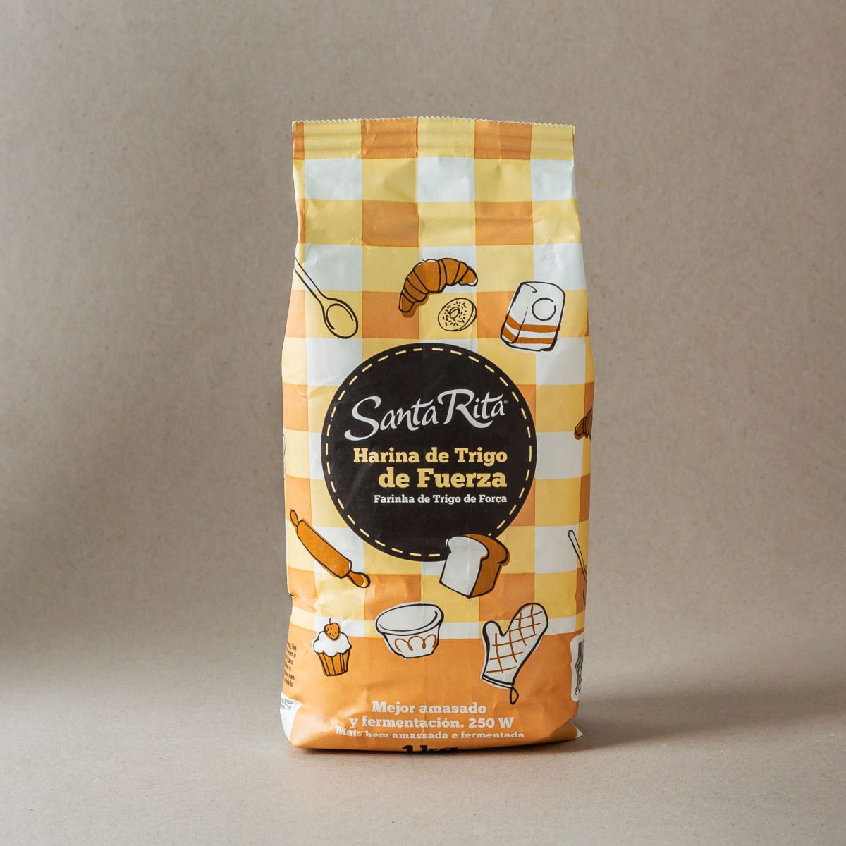 Harina de trigo de fuerza Santa Rita 1kg