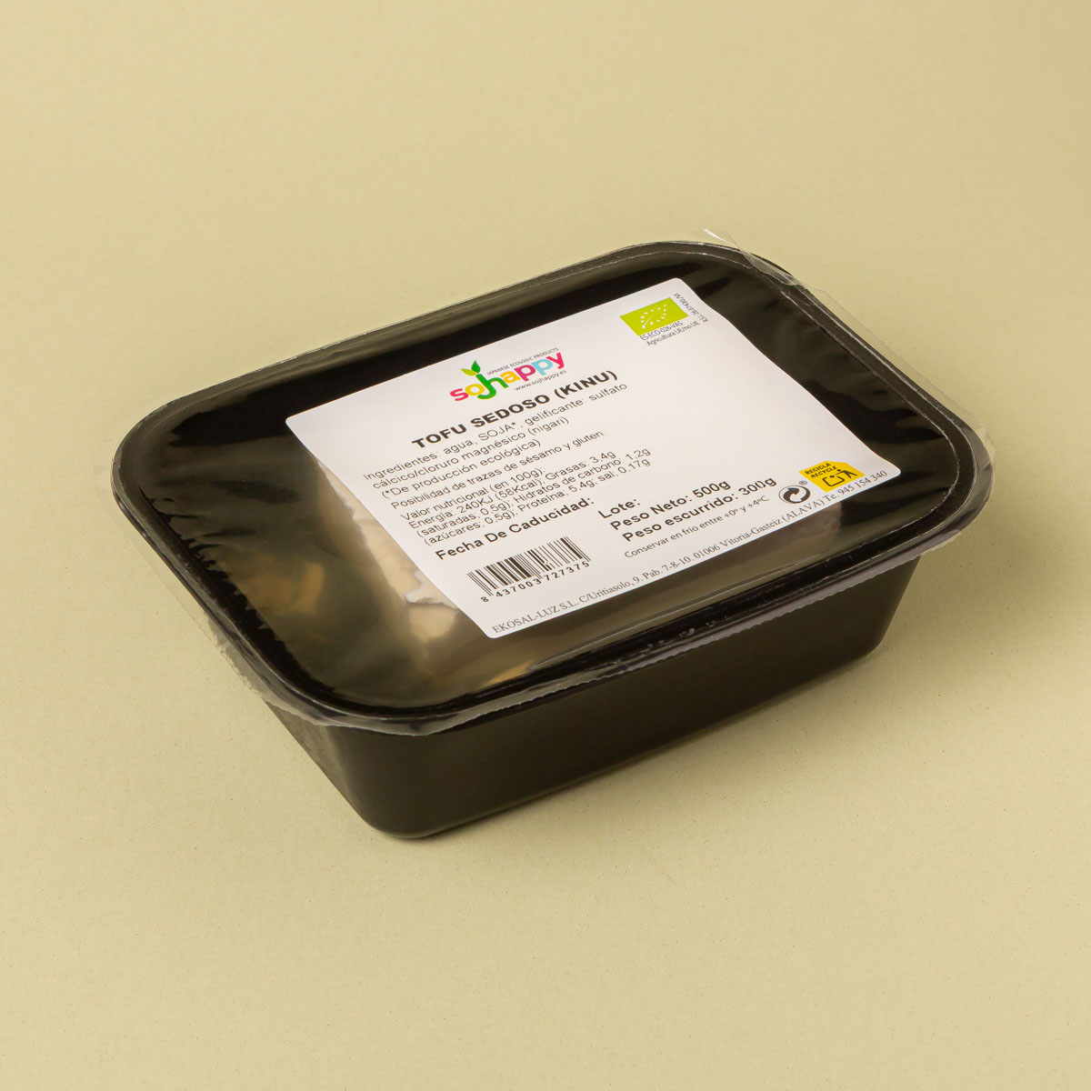 Tofu sedós japonés Sojhappy 300g