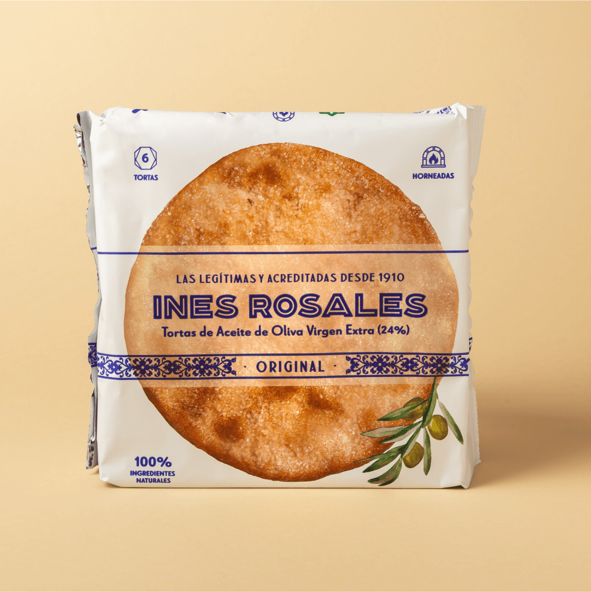 Coca d´oli 6u. INÉS ROSALES 180g