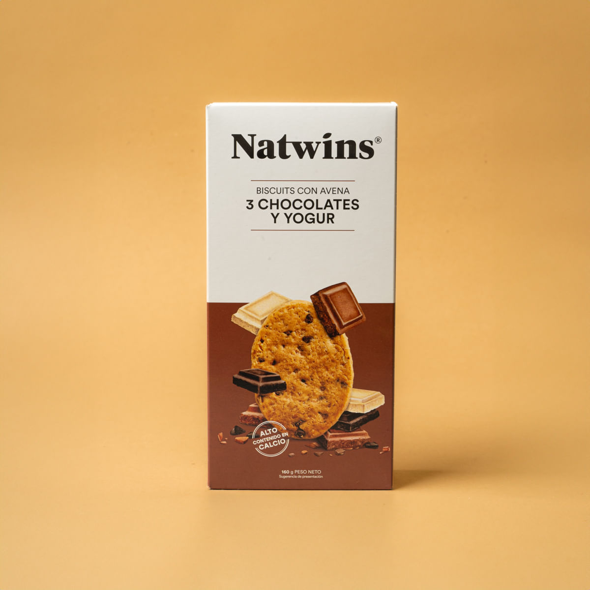 Galetes 3 xocolates iogurt Natwins 145g