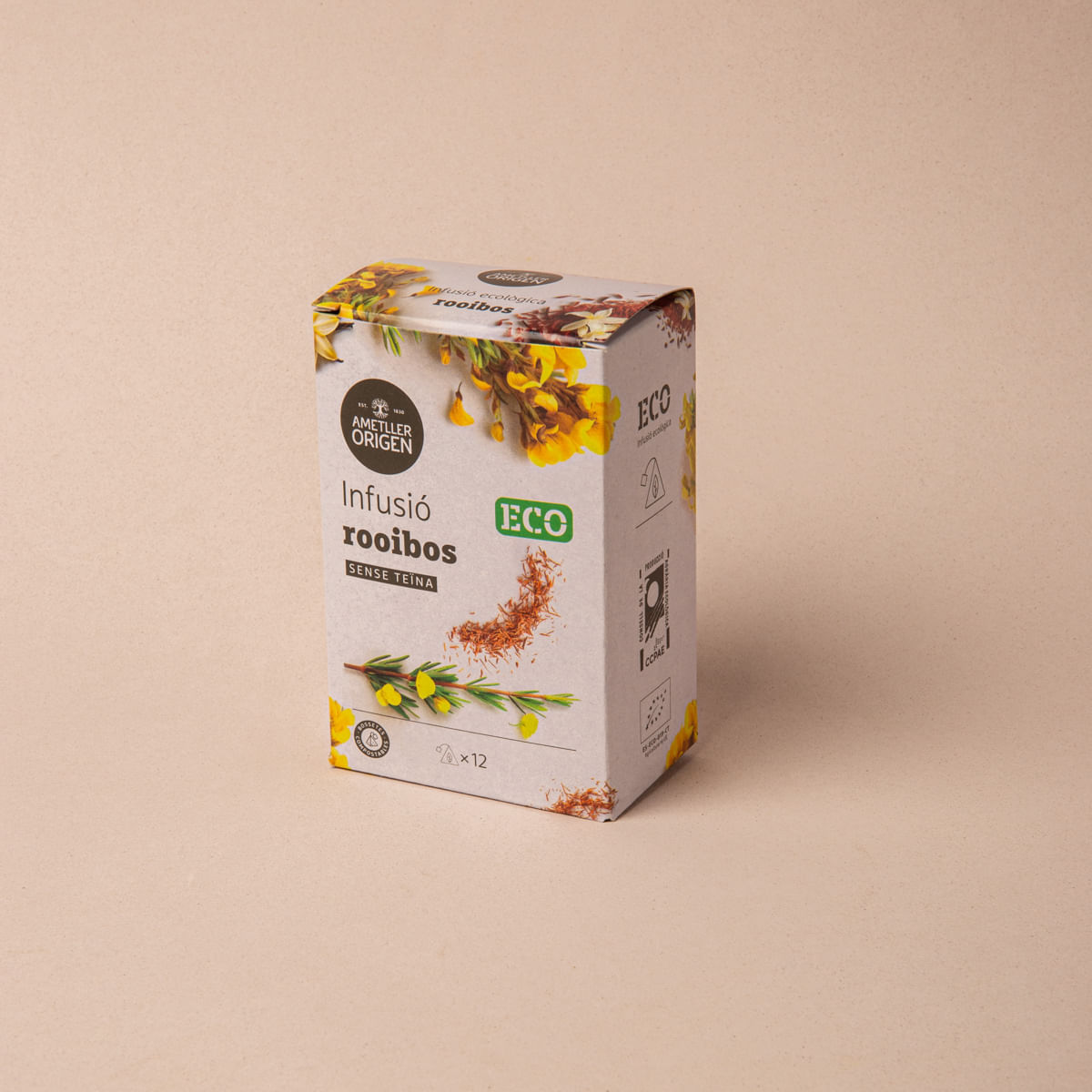 Infusió de rooibos ecològica Ametller Origen 18g