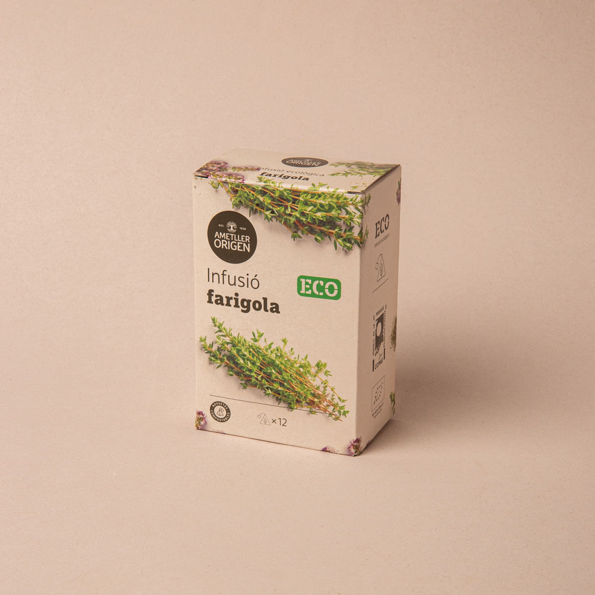 Infusió de farigola ecològica Ametller Origen 18g