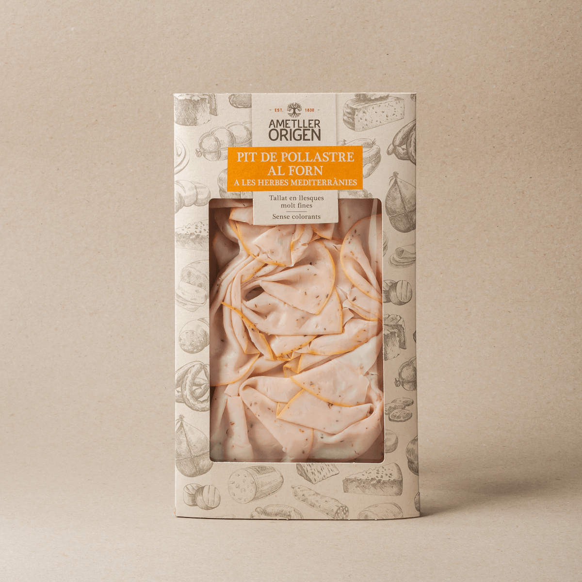 Pechuga pollo horno hierbas Ametller Origen 100g
