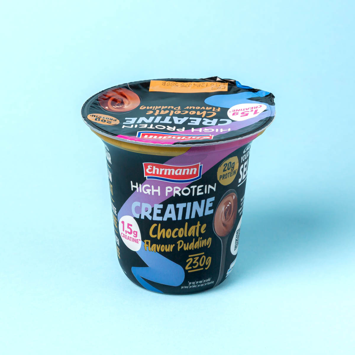 Pudding de xocolata amb proteïna i creatina Ehrmann 230g