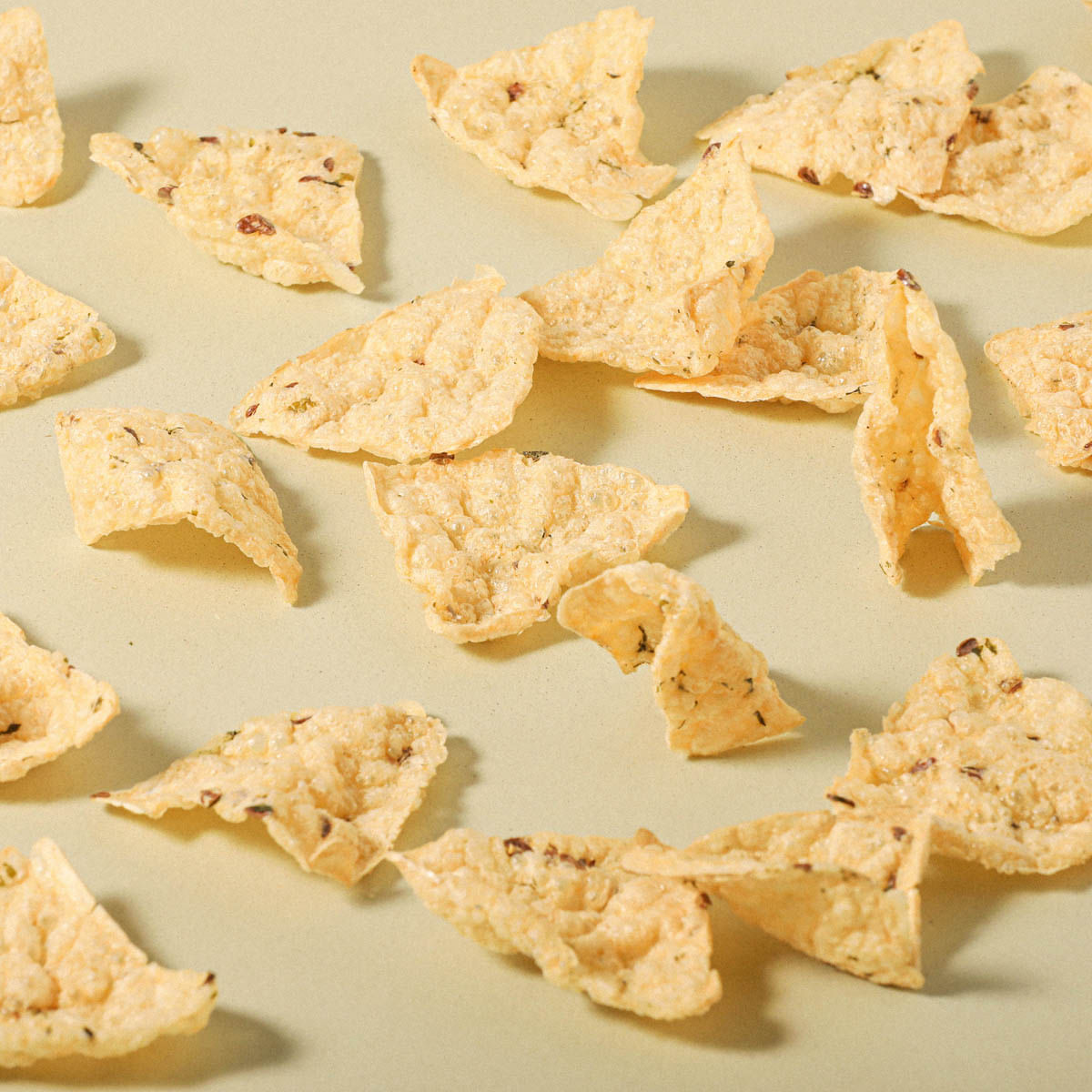 Snacks vegans de llentia, algues i lli LA GRANJA 40g