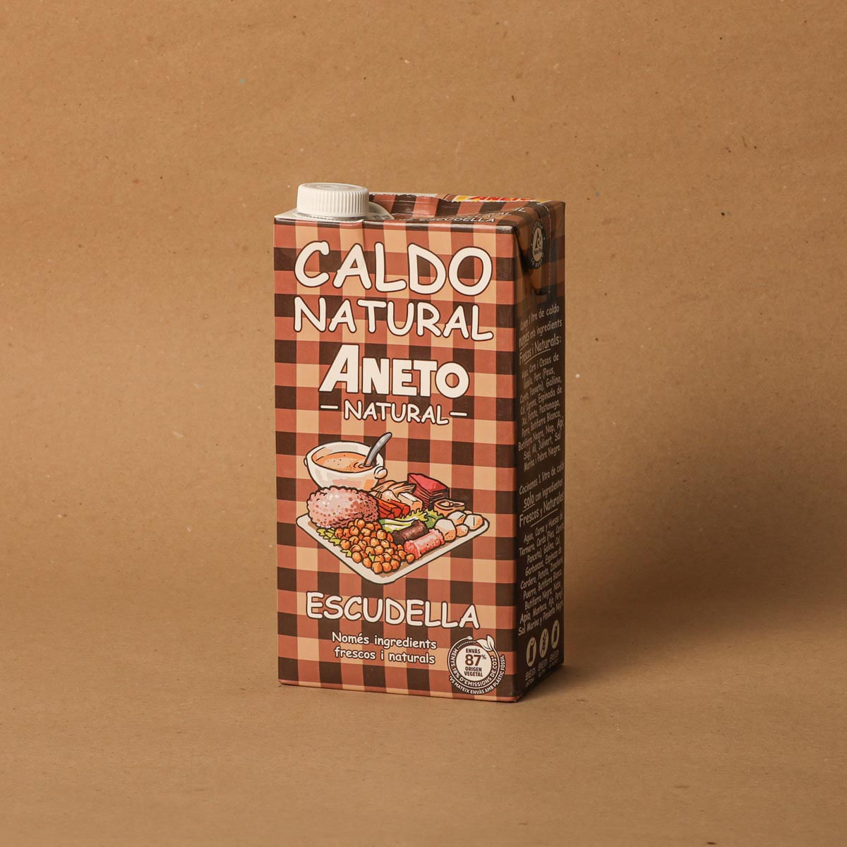 Caldo natural de cocido Aneto 1l