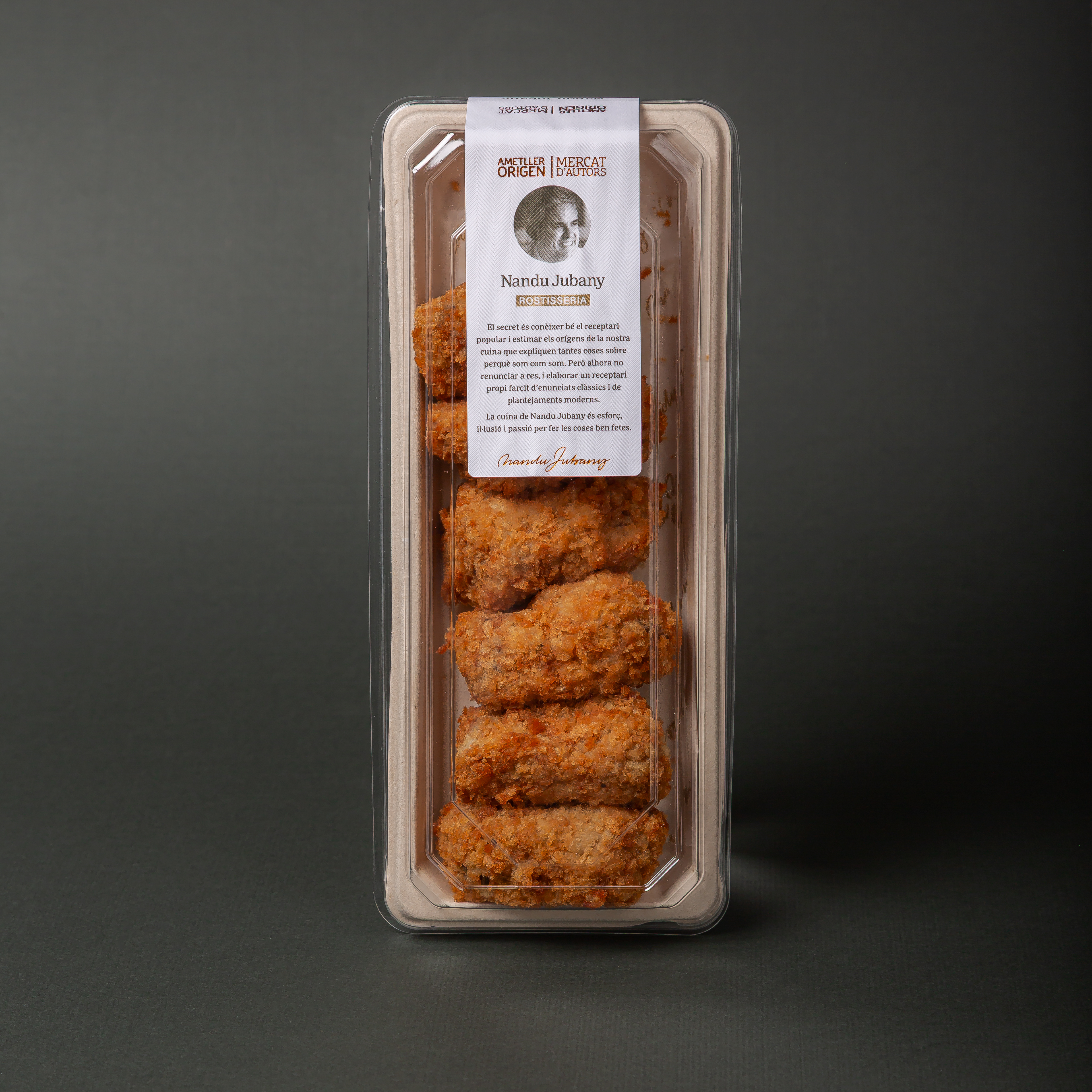 Croquetas de setas fritas Nandu Jubany 200g