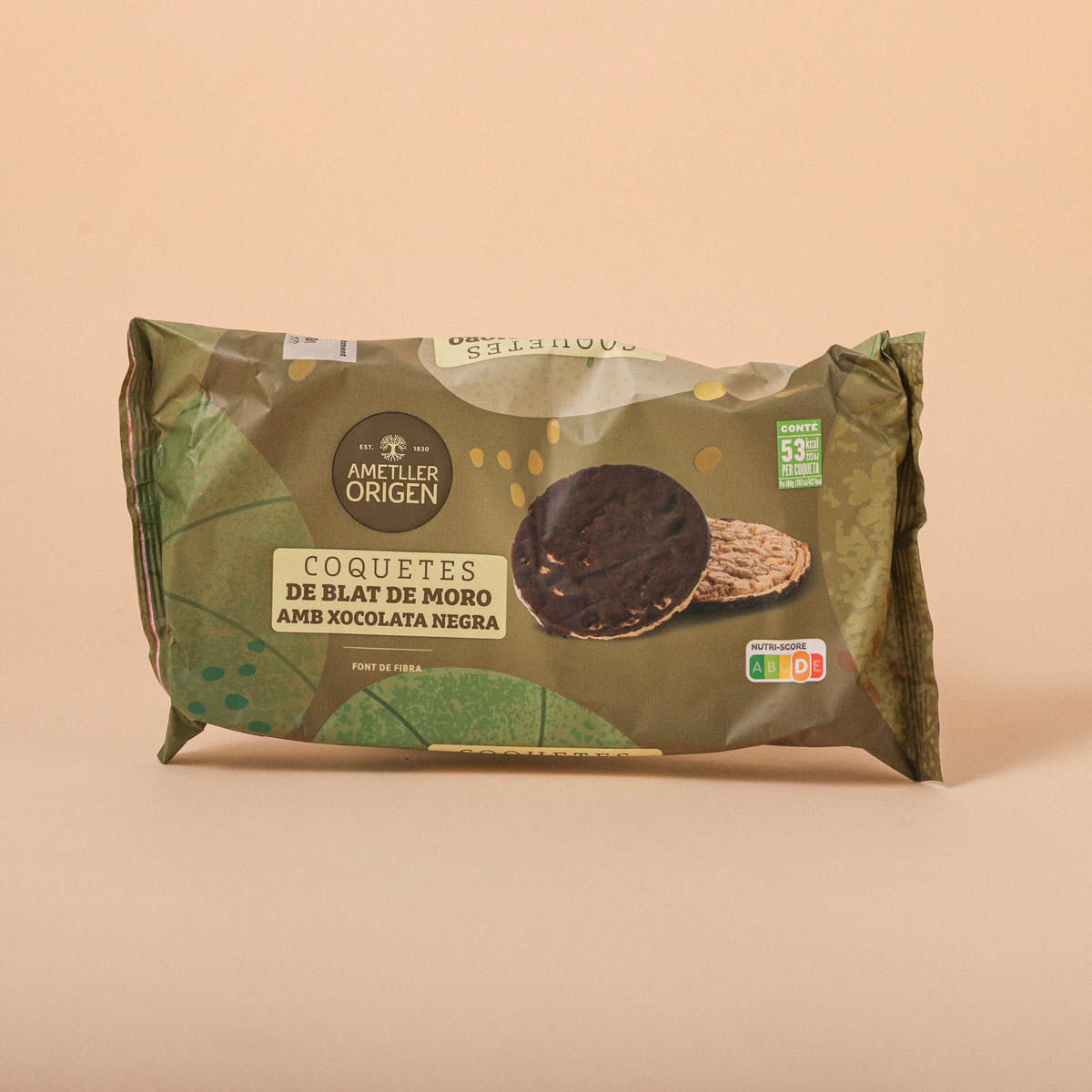 Coquetes blat moro amb xocolata Ametller Origen 100g