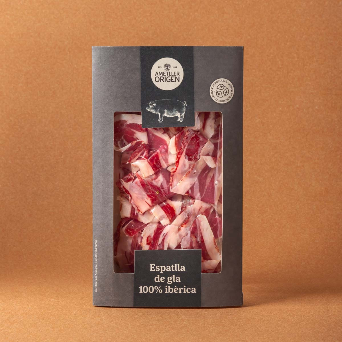 Espatlla 100% gla Ametller Origen 80g
