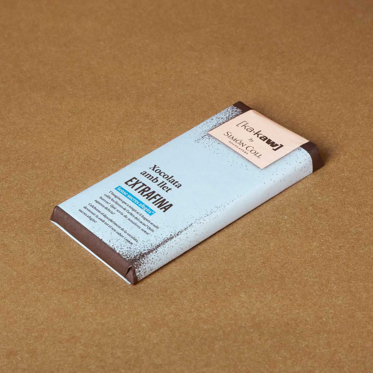 Xocolata amb llet sense sucre ka·kaw 85 g