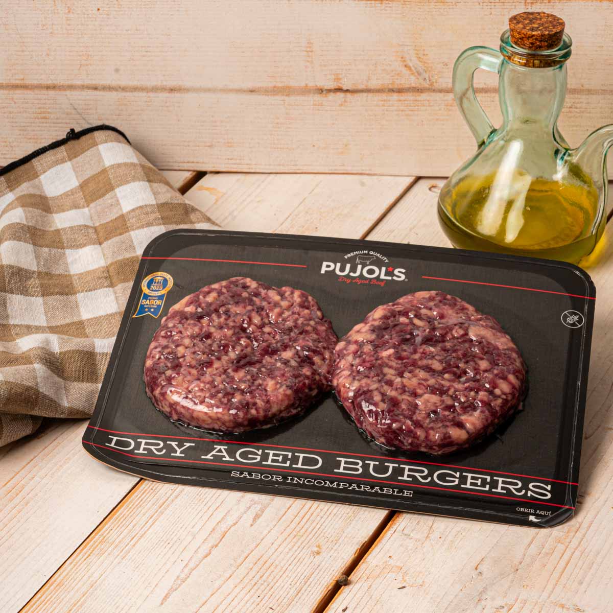 Dry aged burgers PUJOL'S & AO 110g 2un