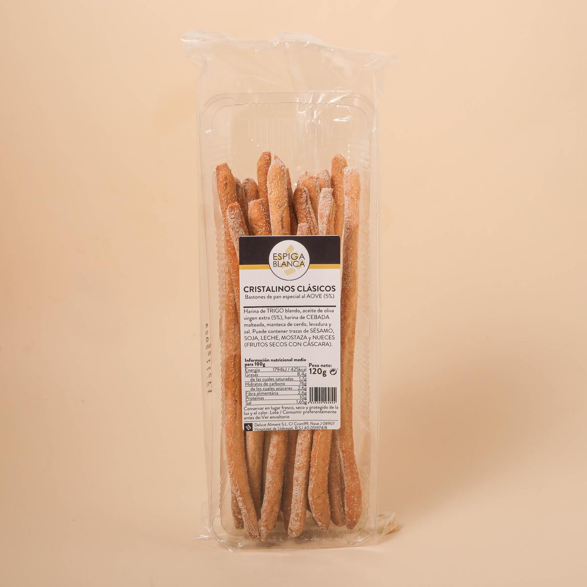 Bastonets clàssics Ametller Origen 120 g