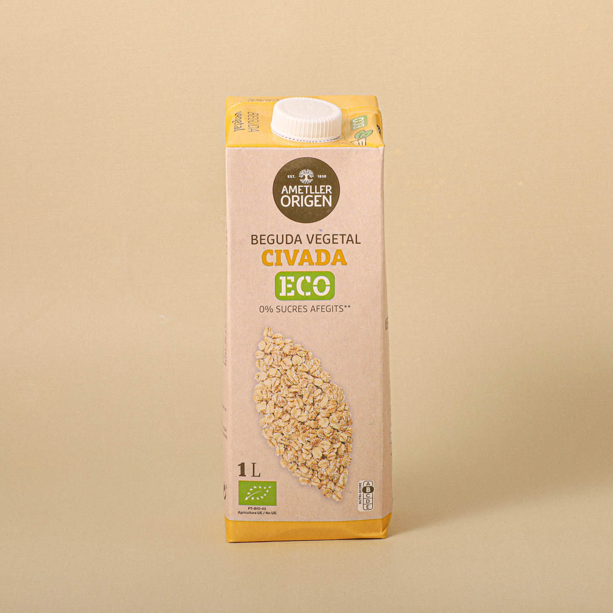 Beguda de civada ecològica Ametller Origen 1l