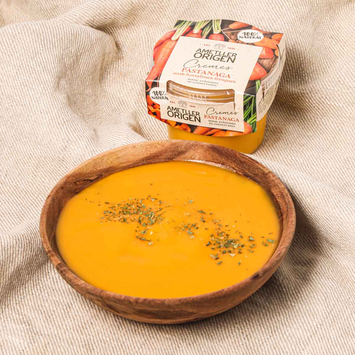 Crema de zanahoria Ametller Origen 250ml