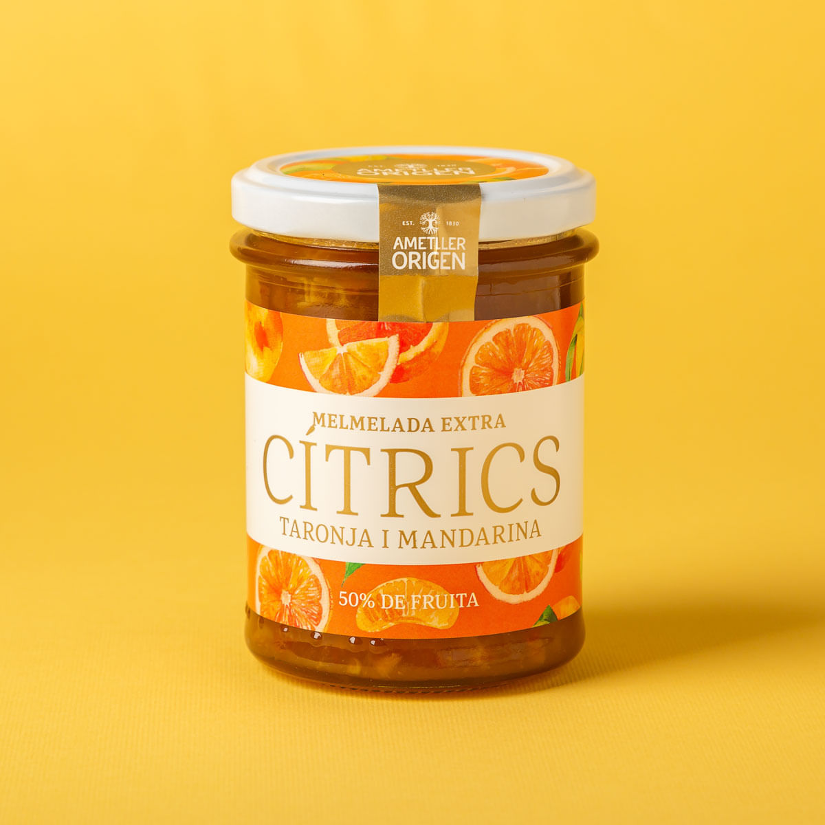 Melmelada de cítrics de taronja i mandarina Ametller Origen 230g