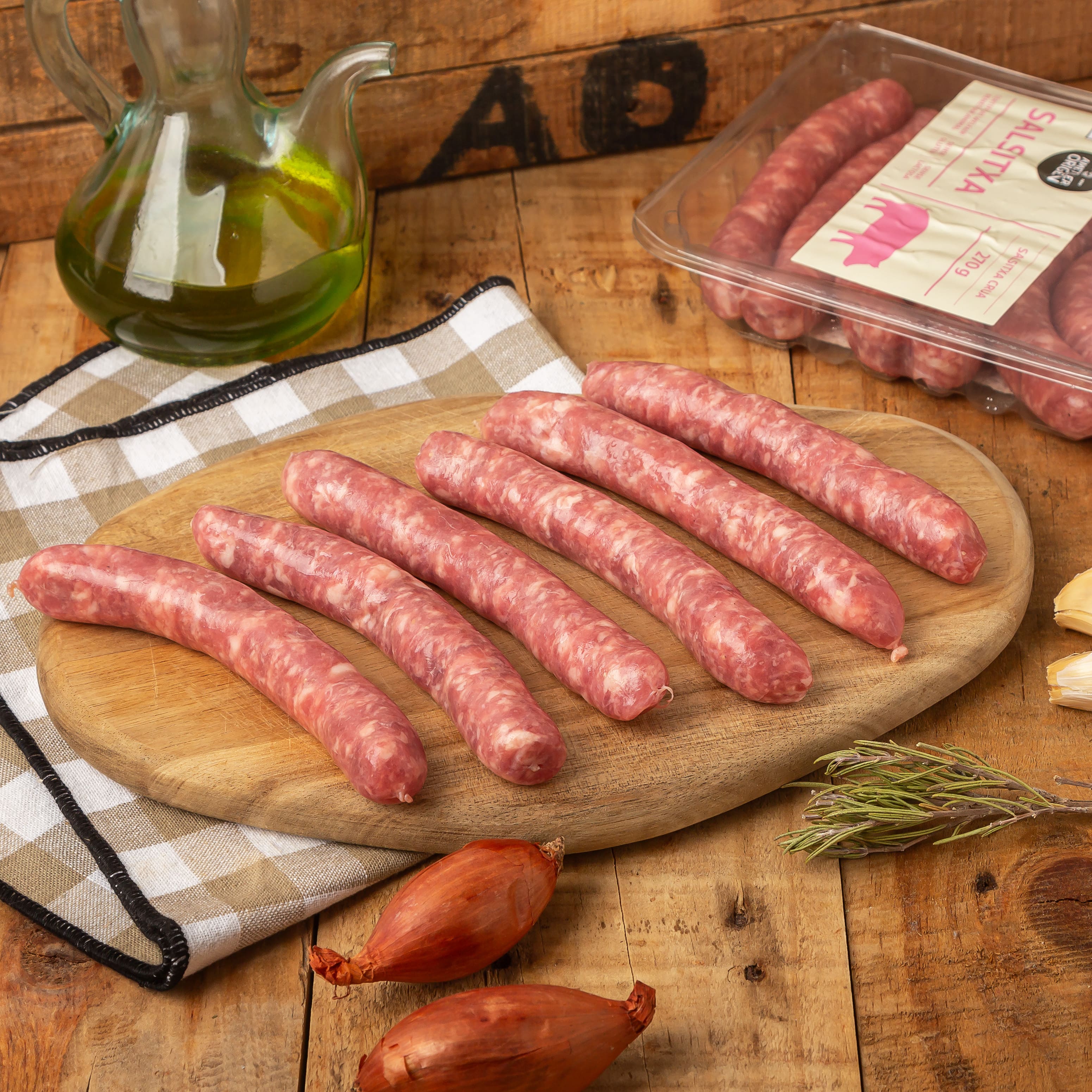 Salsitxa crua de pagès Ametller Origen 270g